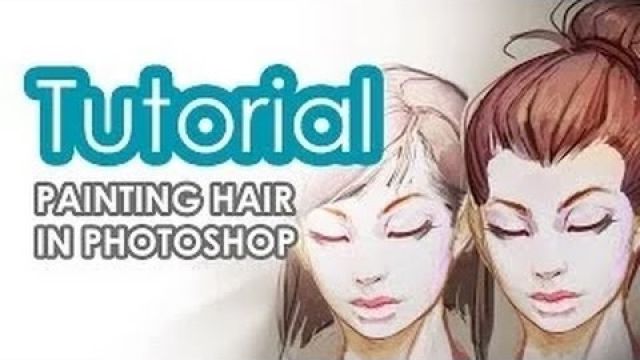 Как рисовать волосы в Фотошоп