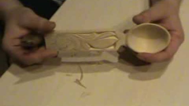 Как сделать деревянную резную ложку