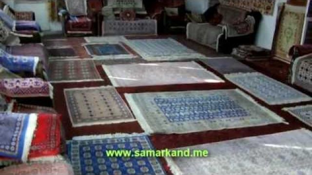 Самаркандские ковры ручной работы, производство