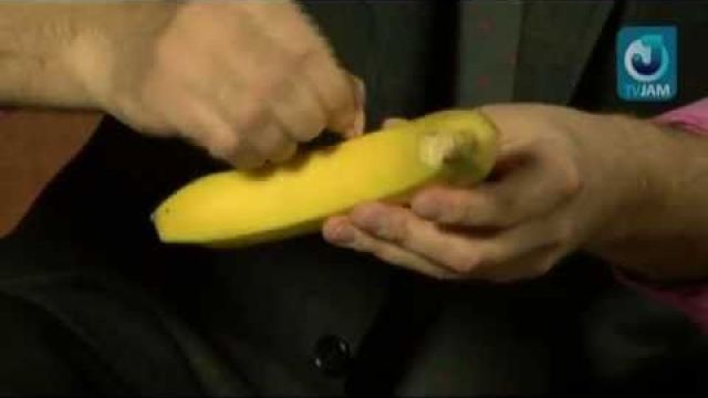 Фокус с бананом. Обучение.