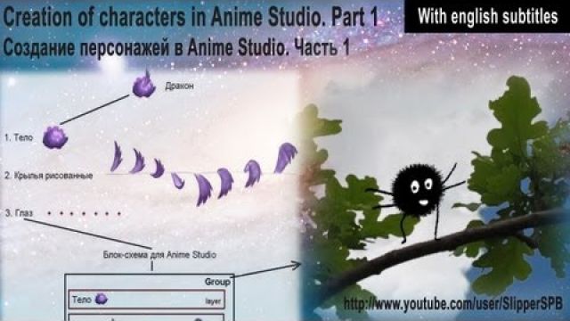 Создание бескостных персонажей в Anime Studio Pro