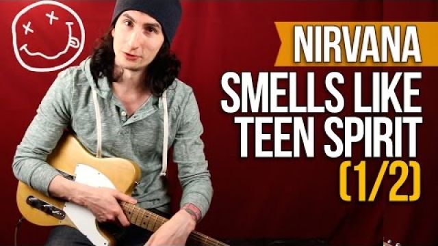 Как играть на гитаре Smells Like Teen Spirit (1/2) 